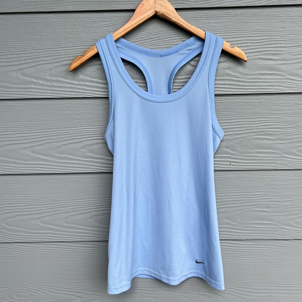 Baby Blue Nike Racerback Tank Top